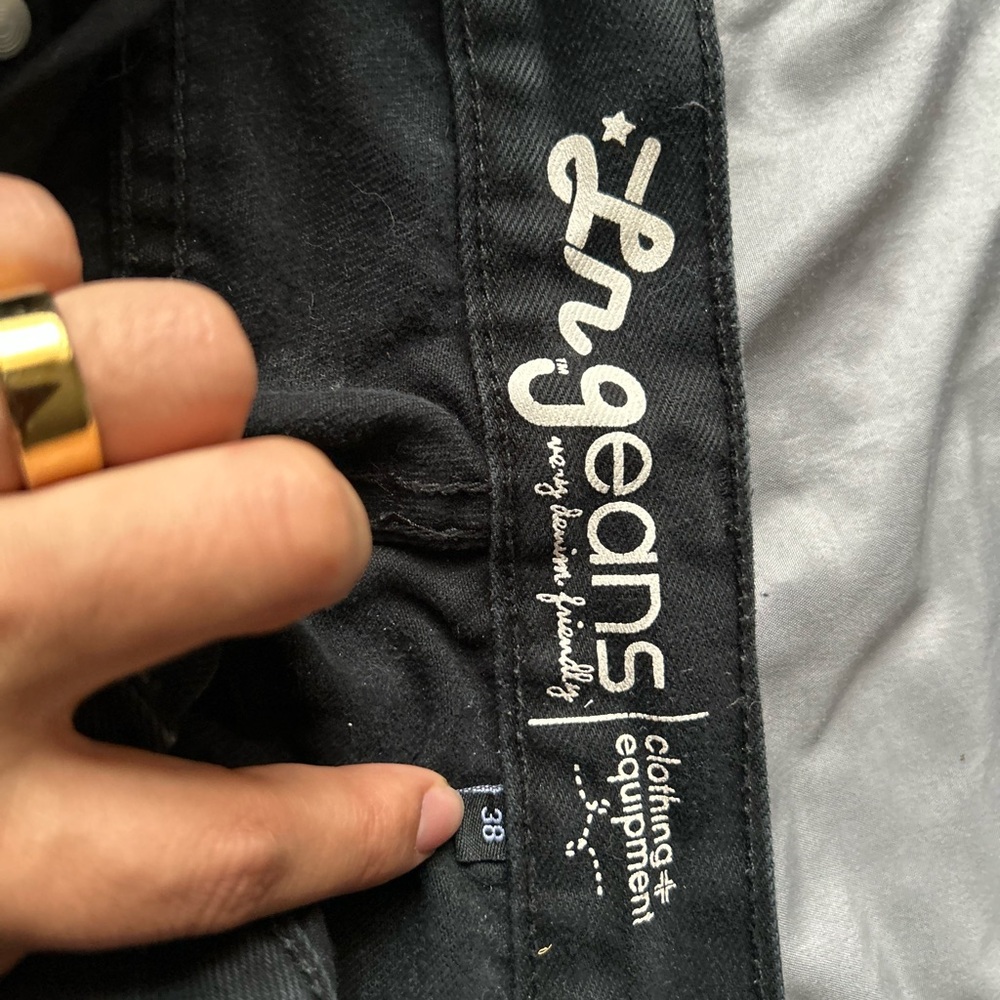 LRG Men's Dark Gray Relaxed Jeans